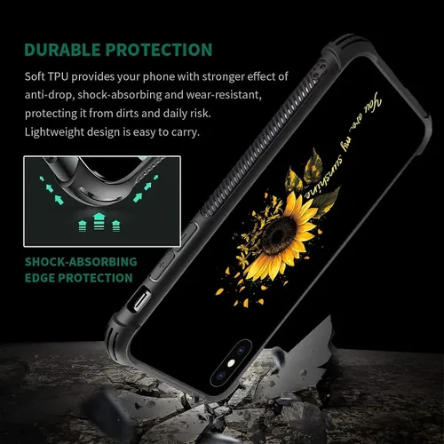 Vista 136 de Funda compatible con iPhone XR, diseño de elefantes africanos para niñas, diseño de patrón a prueba de golpes, antiarañazos, carcasa trasera