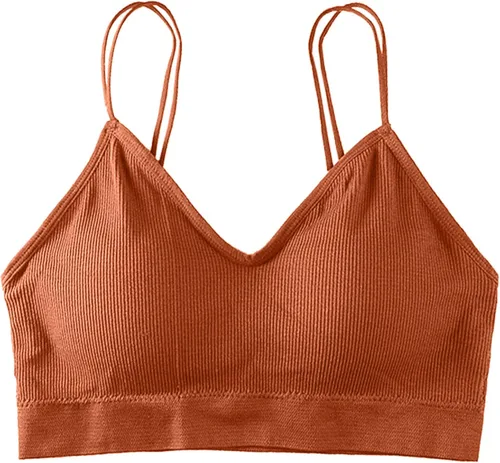 Vista 3 de Sujetador de elevación con hebilla frontal para mujer, brasier sin costuras con forro ligero, brasier sin costuras