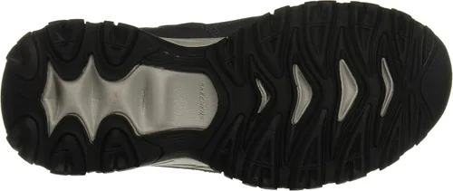 Vista 4 de Skechers Afterburn - Tenis deportivos de entrenamiento con espuma viscoelástica para hombre Strike On