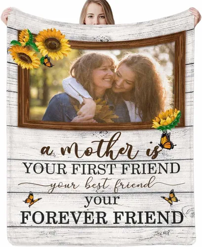 Vista 12 de Manta personalizada con imagen hecha en Estados Unidos, mantas personalizadas con fotos, nombres, manta suave personalizada con imagen personalizada