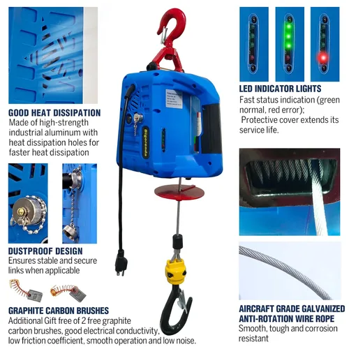 Vista 6 de Torno eléctrico 3 en 1, capacidad de 1500 W Azul profundo