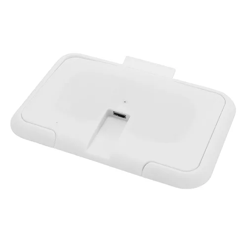 Vista 9 de Calentador de toallitas húmedas para bebés, calentador de toallitas USB portátil, calentador con luz nocturna integrada, acceso para el hogar