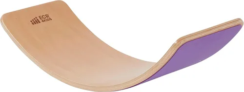 Vista 15 de ECR4Kids Tabla de Equilibrio con Base de Felpa, Juguete Montessori, Negro
