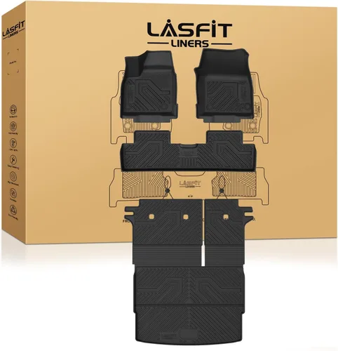 Vista 9 de LASFIT Alfombrillas de suelo y tapete de carga para Kia K4 2026 2025 para todo tipo de clima, TPE ajuste personalizado, juego completo