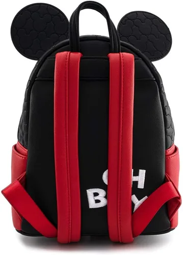 Vista 4 de Loungefly Disney Mickey Mouse Oh Boy Quilted Womens Mini Backpack Purse