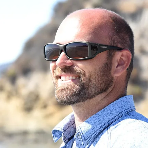 Vista 6 de Cocoons ML Negro/Ámbar, Negro/Ámbar (Black Frame/Amber Lens)