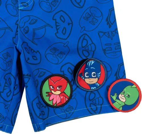 Vista 4 de PJ Masks Catboy Gekko Owlette - Juego de protectores de natación raglán