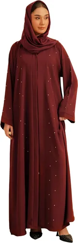 Vista 18 de Abaya elegante y moderna para mujer, ligera, fluida, suave y perfecta para cualquier ocasión