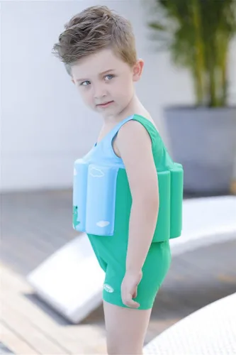 Vista 6 de SKY-ST - Traje de baño flotador de una pieza para niños