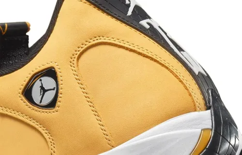 Vista 7 de Jordan 14 Retro Light Ginger Light Ginger - Tenis para hombre, color negro y blanco (487471 701), Jengibre claronegro-blanco