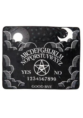 Vista 3 de Manta de Lanzamiento Tabla Ouija Multicolor