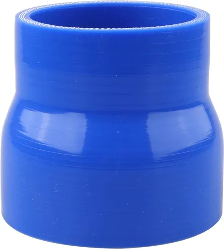 Vista 36 de AC PERFORMANCE ID de 1" a 1/2" (25mm a 13mm) Manguera de silicona recta reductora de 3 capas reforzada negra, 3" de longitud Negro
