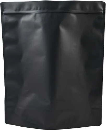Vista 6 de 100 bolsas de Mylar de 3.5 gramos, espesor de 4 mil, bolsa a prueba de olores, bolsa de embalaje con pie, bolsa de almacenamiento de alimentos