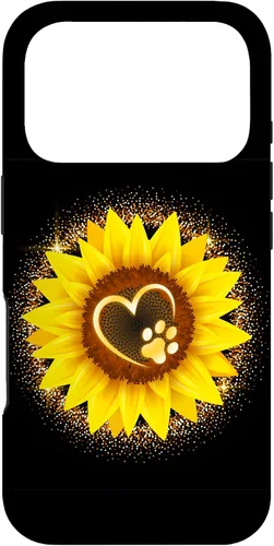 Vista 30 de Sunflower Paw Cat Dog Heart Case for iPhone 16