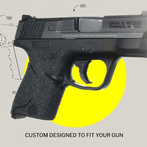 Vista 4 de Talon Grips para Smith and Wesson M&P Shield de 0.35 pulgadas/.40