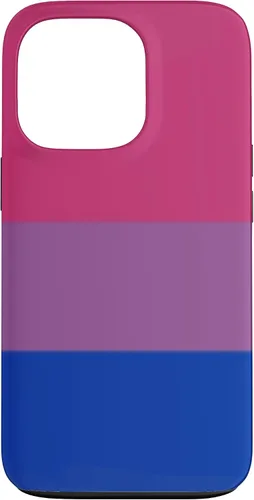 Vista 10 de Funda de colores de la bandera del orgullo bisexual para iPhone 16