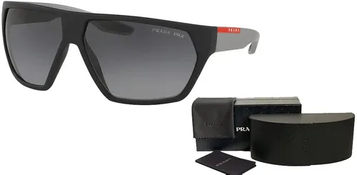 Vista 3 de Prada Active PS08US Irregular Sunglasses for Men BUNDLE With Designer iWear Complimentary Eyewear Kit