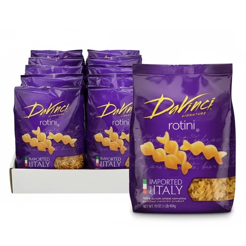 Vista 2 de DaVinci Acini di Pepe Importado de Italia Sopa y ensaladas 1 libra