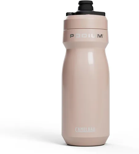Vista 22 de CamelBak Podium - Botella de agua para bicicleta de acero inoxidable con aislamiento de acero, retención de frío para ciclismo, 12 onzas, color negro