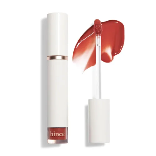 Vista 16 de HINCE Mood Enhancer Water Liquid Glow - Tinte labial no pegajoso e impermeable para mujeres - Brillo de labios de larga duración para brillo natural
