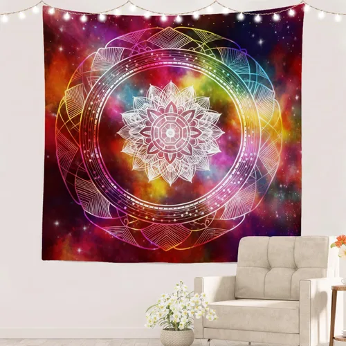 Vista 29 de Batmerry Cat In Armor Polyester Tapestry, Cat Armor Sword Warrior Battle Shield Lightweight Wall Hanging High-Definition Print Backdrop For Dorm