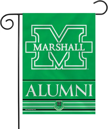 Vista 13 de Rico Industries NCAA Alumni - Bandera de jardín de doble cara de 13 x 18 pulgadas