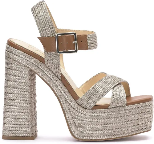 Vista 6 de Jessica Simpson Brycen - Sandalias de tacón alto con plataforma para mujer