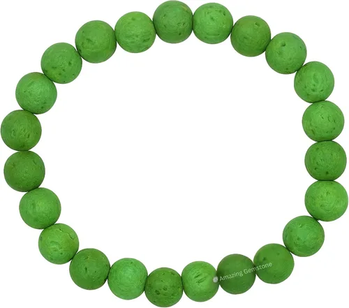 Vista 17 de Amazing Gemstone Crystal Bracelet for Women Men's Gifts - Protection Healing Crystal Bracelet - 8mm Gemstone Beaded Stretchable Bracelet Pulseras
