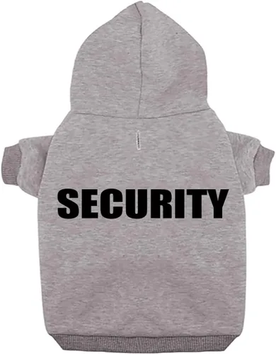 Vista 10 de Sudadera con capucha de seguridad para perros, ropa de invierno, suéter cálido de algodón para cachorros, sudadera para perros pequeños, medianos