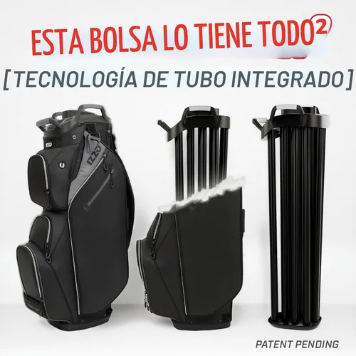 Vista 2 de Izzo Organizador Ultimate para Carrito de Golf Negro/Gris