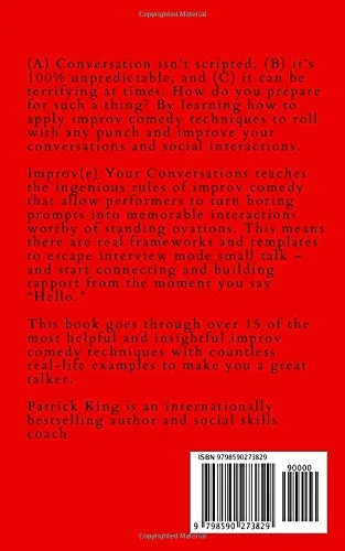Vista 2 de Improve Your Conversations Think on Your Feet, Witty Banter, and Always Know What to Say with Improv Comedy Techniques (2nd Edition)