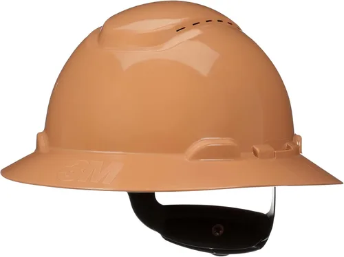 Vista 14 de 3M Hard Hat SecureFit H-800 Series Casco de seguridad estilo ala completa con sensor Uvicator, suspensión de trinquete de difusión de presión de 4