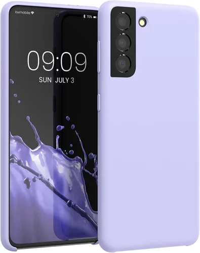 Vista 81 de kwmobile Funda compatible con Samsung Galaxy S9 - Funda de silicona TPU con acabado suave - Blue Reef