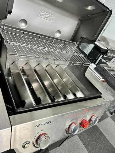 Vista 7 de 66032 GS4 Genesis 2 Barras aromatizantes para Weber 3 quemadores GS4 Genesis II Piezas de repuesto Genesis II/LX 300 SER E310 E315 E335 S310