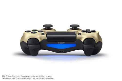 Vista 2 de DualShock 4 Wireless Controller for PlayStation 4 - Gold Import (Renewed)