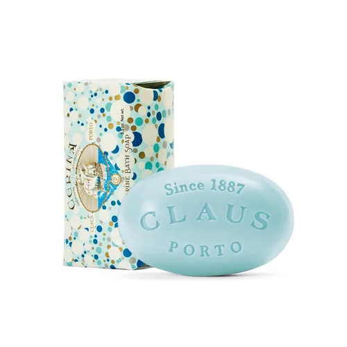 Vista 2 de Claus Porto - Cerina Brise Marine Mini Jabón Fresco, Limpiador, Nutritivo Hecho a mano, aromático, refrescante (1.76 oz 1.7 oz)