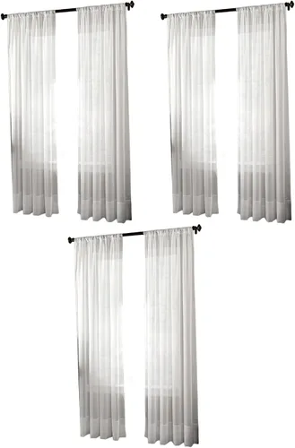 Vista 3 de Cortina de gasa Curtainworks