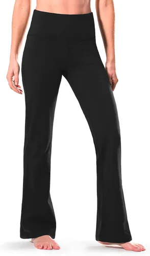 Vista 46 de Safort Pantalones de yoga con entrepierna de 28" 30" 32" 34"más amplios en la parte inferior para botas altas, 4 bolsillos, UPF50+