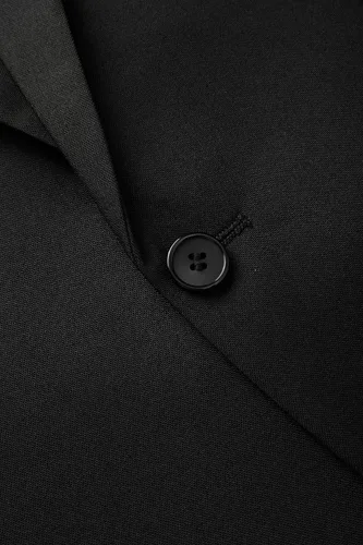 Vista 7 de Blazer casual para hombre, chaqueta de lino ajustada, chaquetas de traje para hombre, blazer casual, abrigo deportivo, trajes de lino