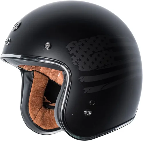 Vista 15 de TORC T50/Del Mar Casco de Motocicleta con Cara Abierta 3/4 con Gráficos