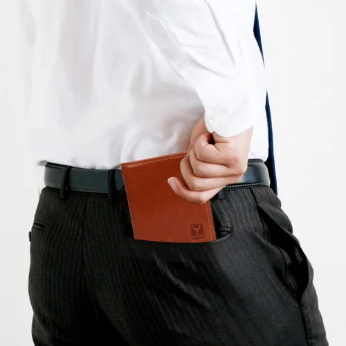 Vista 4 de WILD HOOK Cartera inteligente para hombres, funda para tarjetas para hombres, billetera multiusos biplegable para hombres, cartera de tarjetas