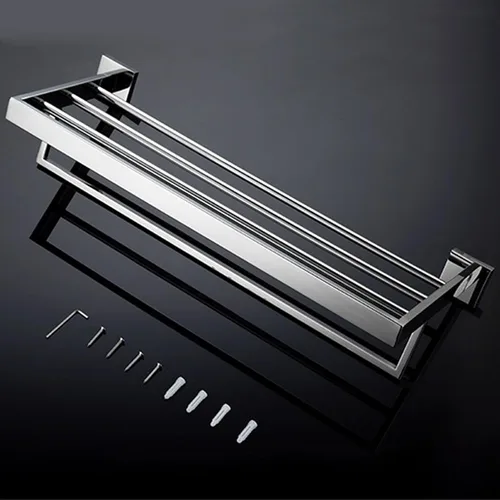 Vista 6 de Towel Racks for Bathroom, Towel Rack Wall Mounted with Tower Bars, Stainless Steel Bathroom Shelf, Hand Towel Holder for Bathroom Wall, Bathroom