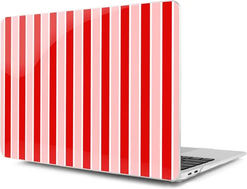 Vista 28 de MEEgoodo Funda para MacBook Air de 13 pulgadas 2021 2020 2019 2018 lanzada A2337 M1 A2179 A1932 con Touch ID, carcasa rígida de plástico y cubierta