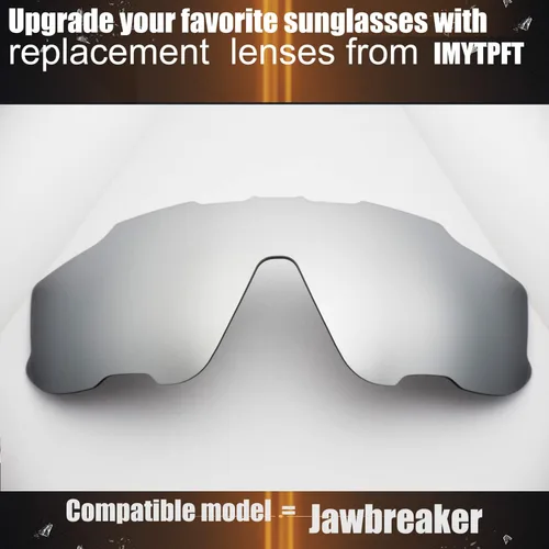 Vista 4 de IMYTPFT CompatibleReplacement for Lenses oakleys Jawbreaker 24K GoldTitanium