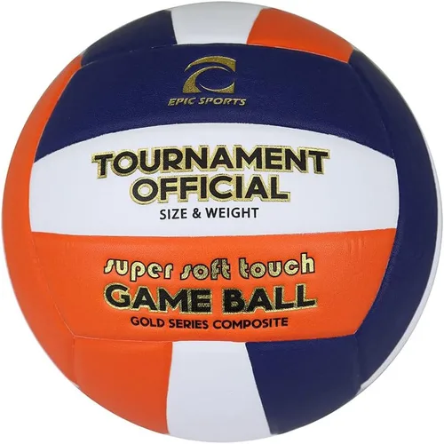 Vista 2 de Epic Gold Series Torneo Oficial Juego de Voleibol (24 colores disponibles)