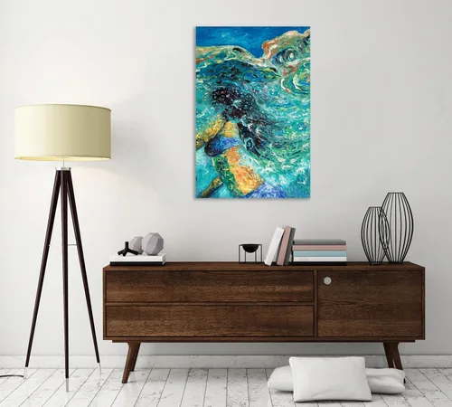Vista 4 de Jaxson Rea "Esmeralda Gallery Wrapped Canvas by Chiara Magni, 10" x 15