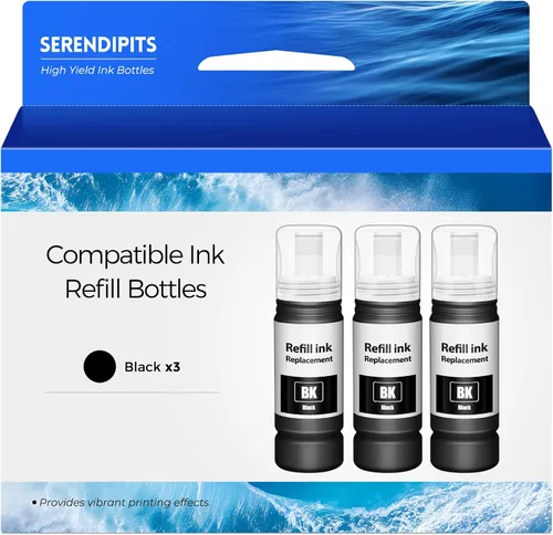 Vista 11 de Compatible para botellas de recarga de tinta EPT522 ET-2800 ET-2400 ET-4800 3