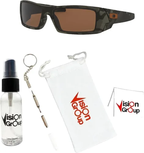 Vista 2 de Oakley GASCAN OO9014 - Gafas de sol para hombre + paquete de accesorios para Vision Group