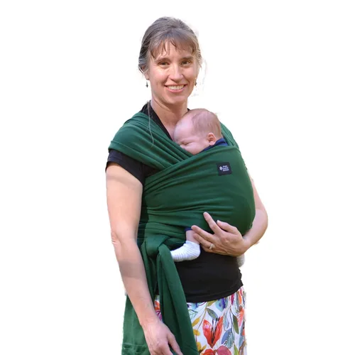 Vista 15 de Portabebés suave, elástico, envoltura de algodón para bebé, cabestrillo para bebé, cubierta de lactancia para usar con recién nacido-bebé