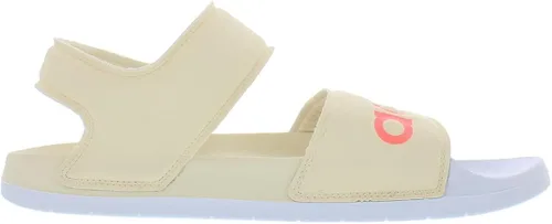 Vista 3 de adidas Sandalia Adilette unisex para adultos, NegroBlanco